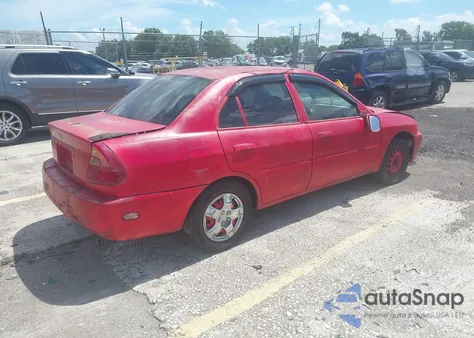 2001 Mitsubishi Mirage Ls z USA, uszkodzony, nr VIN JA3AY36C31U011227